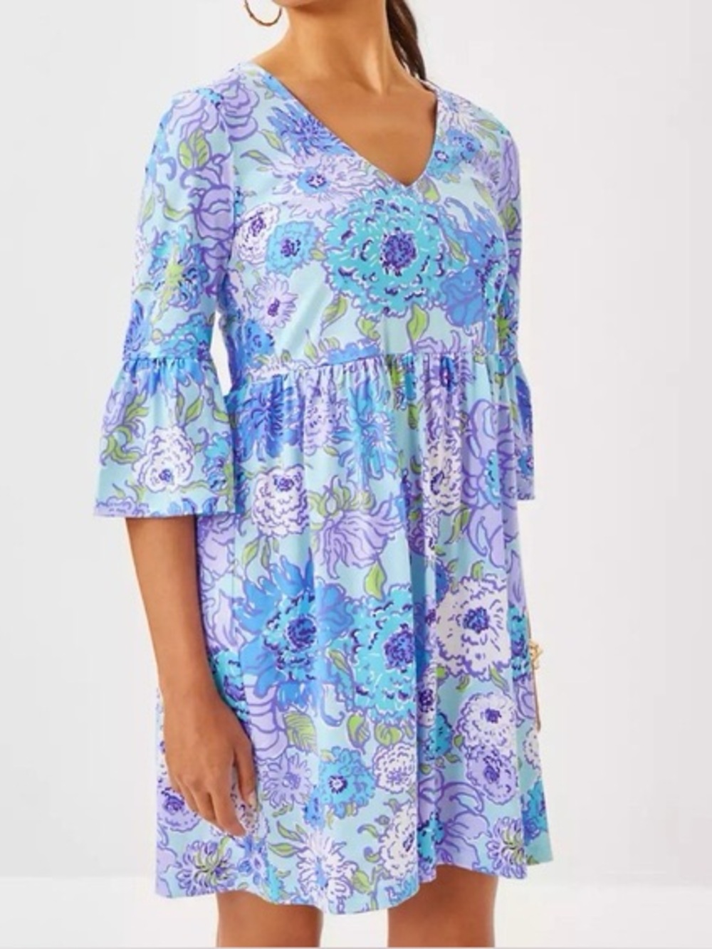 NWT Lilly Pulitzer Jannie V-neck Dress XL